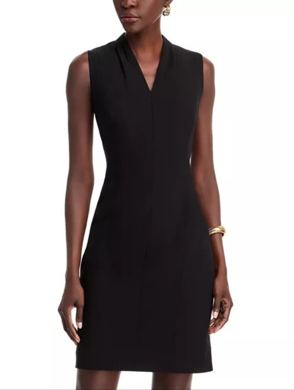 NWOT T Tahari Black "Tonya" Sleeveless Professional Office Cocktail Party Dress